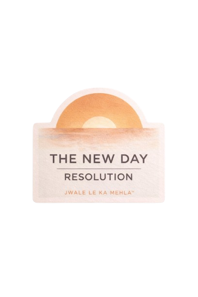 The New Day Resolution book mark